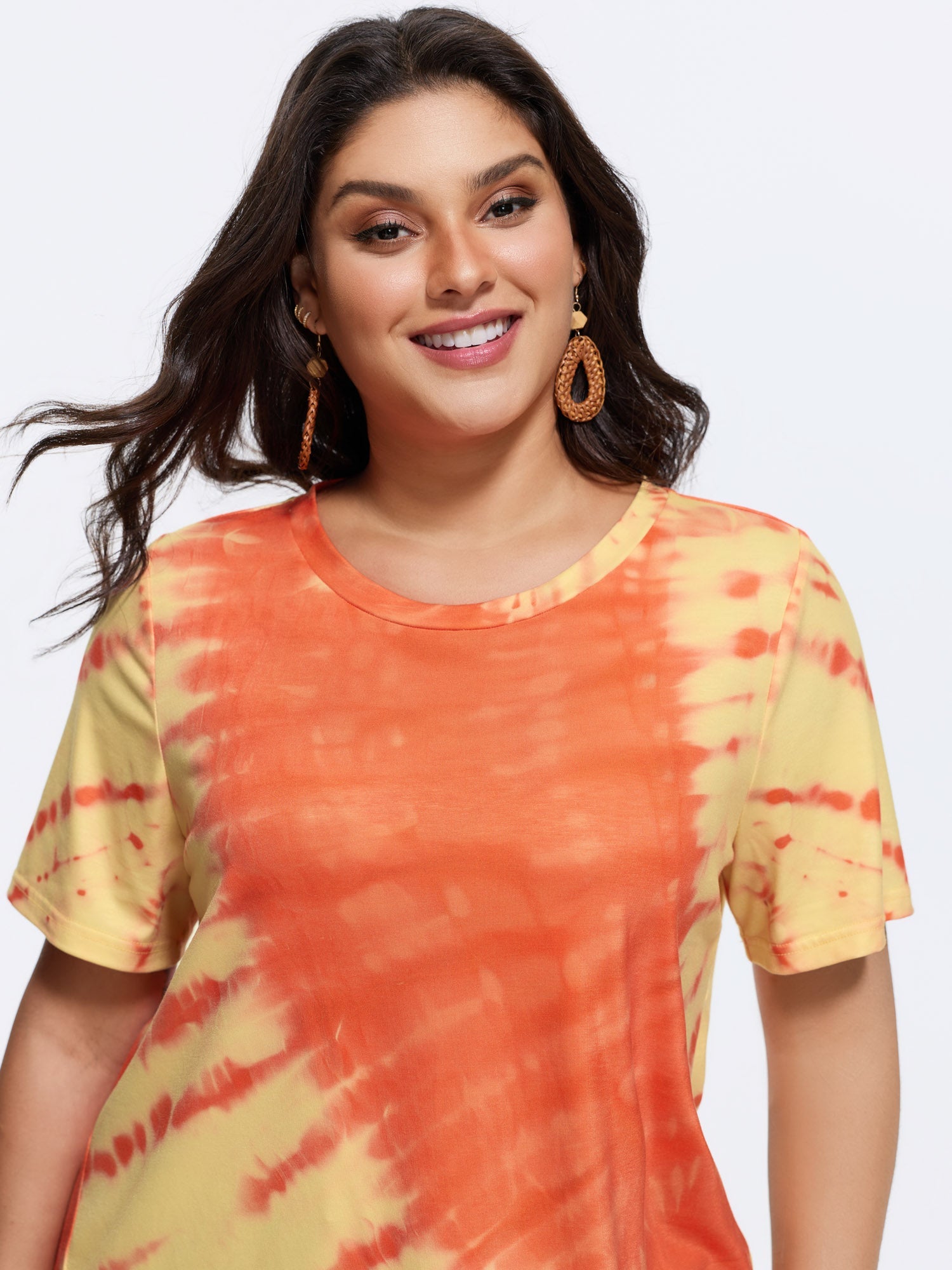 Tie Dye Round Neck T-shirt