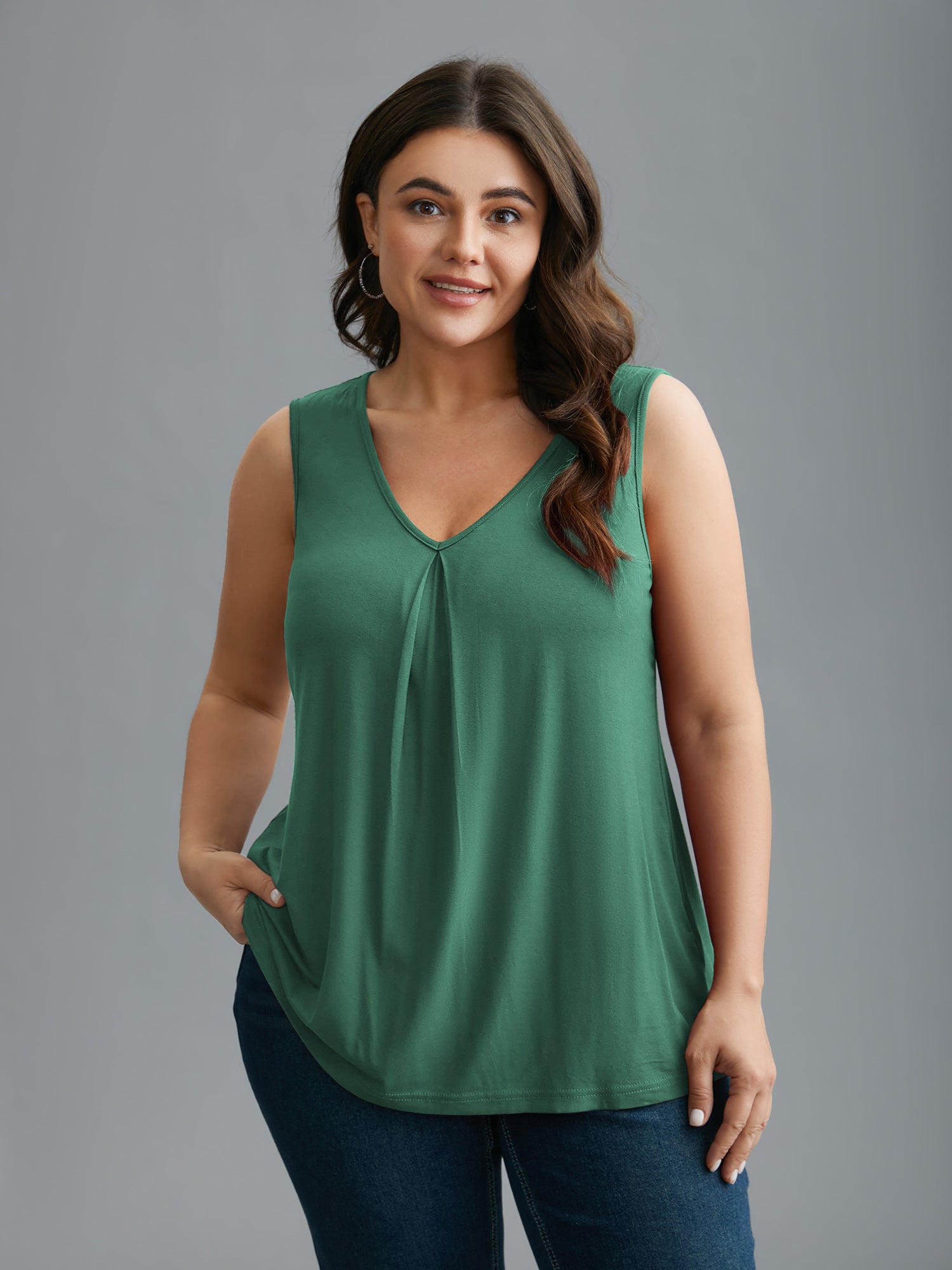 Supersoft Essentials V-Neck Tank Top