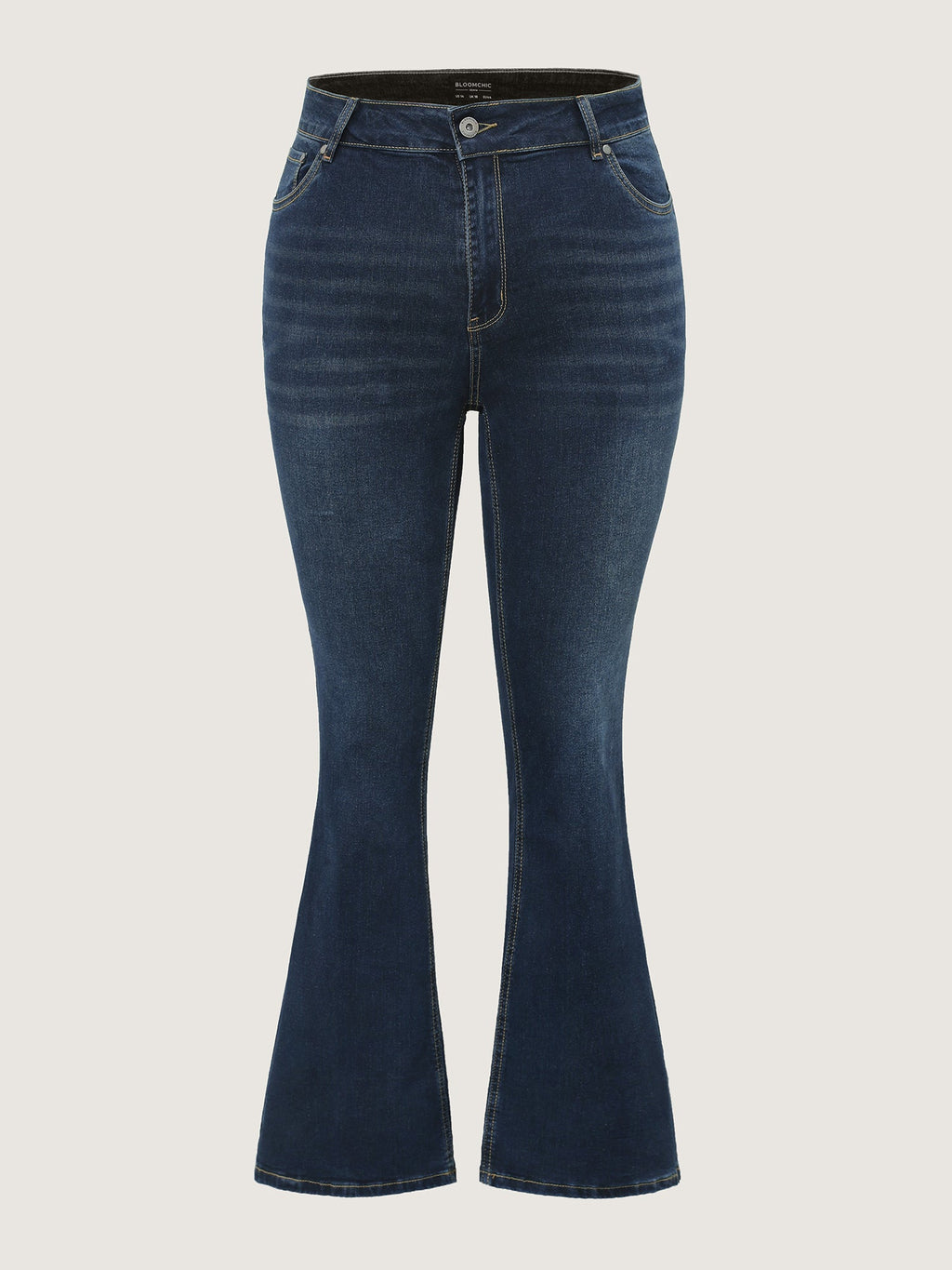 Thigh-Friendly Stretchy Flared Jeans